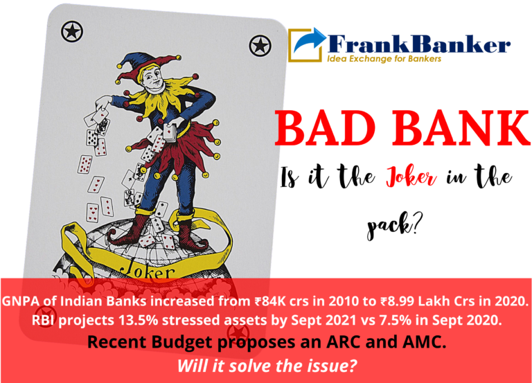 BAD BANK: Is it the Joker in the pack?